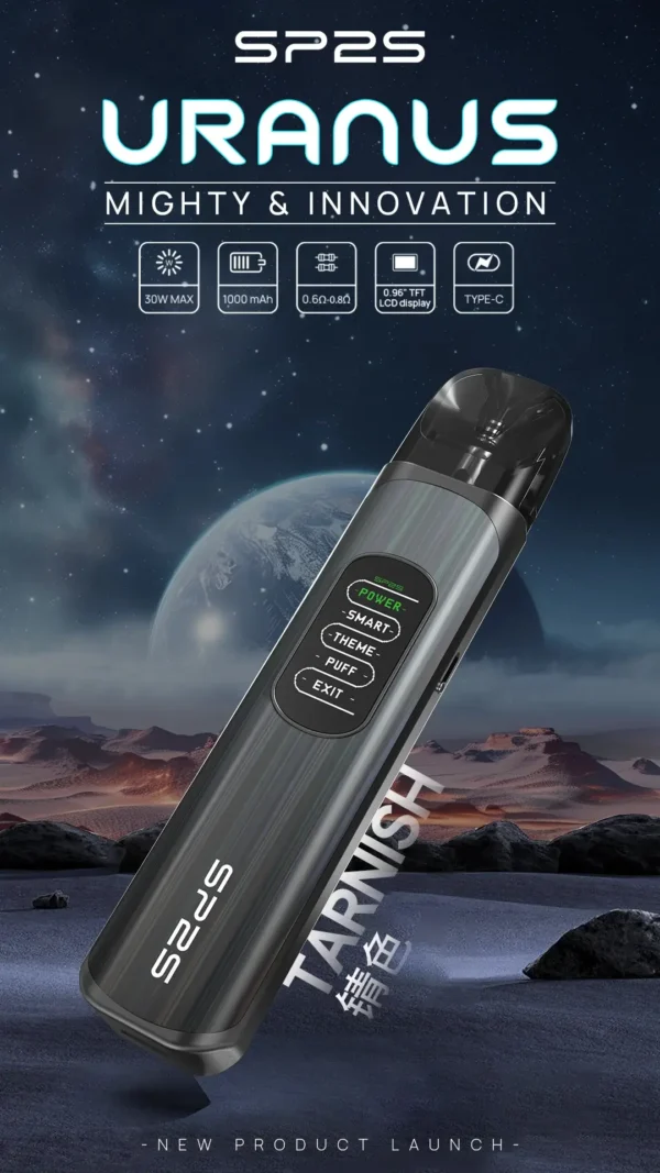 SP2S天王星 注油主機｜30W調壓1000mAh，液晶螢幕含空彈，台灣正品現貨快速出貨