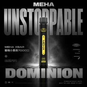MEHA XBAR 魅嗨 7000口拋棄式電子煙｜Mesh網芯強效涼感，650mAh可充電，台灣正品現貨快速出貨