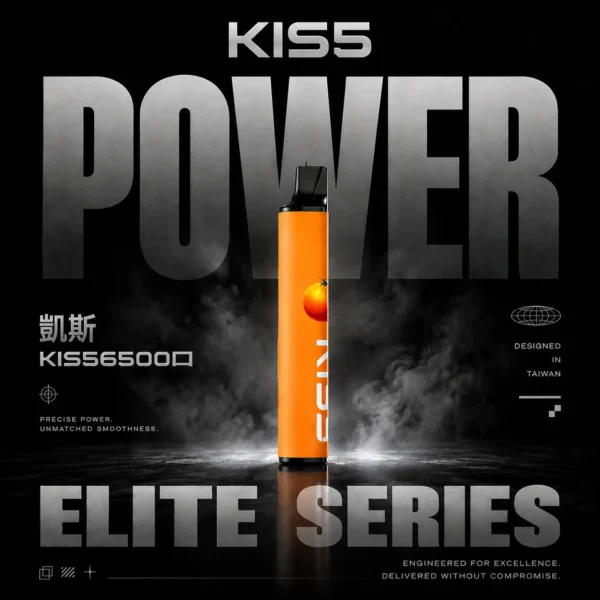KIS5 鎧斯 6500口拋棄式｜雙芯磁吸防漏，Type-C快充，台灣正品現貨快速出貨