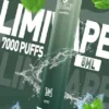 LIMI 7000口拋棄式電子煙｜LED發光650mAh可充電，水果涼感，台灣正品現貨快速出貨