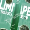 LIMI 7000口拋棄式電子煙｜LED發光650mAh可充電，水果涼感，台灣正品現貨快速出貨