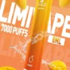 LIMI 7000口拋棄式電子煙｜LED發光650mAh可充電，水果涼感，台灣正品現貨快速出貨