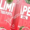 LIMI 7000口拋棄式電子煙｜LED發光650mAh可充電，水果涼感，台灣正品現貨快速出貨