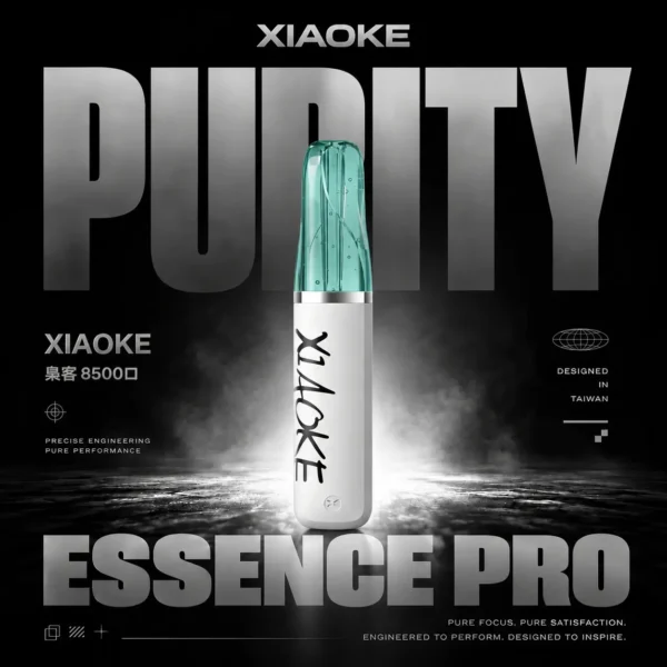 XIAOKE 梟客 8500口拋棄式電子煙｜8.5ml儲油量 3%丁鹽 支援Type-C充電，台灣現貨正品快速出貨