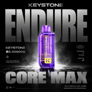 ChatGPT Image 2026年8月7日 下午07_03_40 【買一盒煙彈送主機】KEYSTONE FLEX-3 鑰石 25000口 磁吸換彈拋棄式電子煙套裝|15ml透明油艙 22W/28W/40W三段功率 1100mAh大電池,台灣現貨正品快速出貨