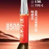 XIAOKE 梟客 8500口拋棄式電子煙｜8.5ml儲油量 3%丁鹽 支援Type-C充電，台灣現貨正品快速出貨