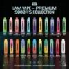 LANA9000口一次性電子煙-商品主圖及口味選擇 LANA PEN PLUS 9000口拋棄式電子煙|15ml巨量儲油 3%丁鹽 Mesh網芯,台灣現貨正品快速出貨