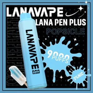 LANA一次性9000口-冰棍-scaled-1-300x300 LANA PEN PLUS 9000口拋棄式電子煙|15ml巨量儲油 3%丁鹽 Mesh網芯,台灣現貨正品快速出貨
