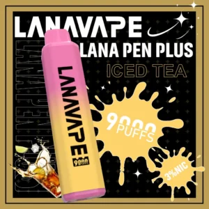 LANA一次性9000口-冰紅茶-scaled-1-300x300 LANA PEN PLUS 9000口拋棄式電子煙|15ml巨量儲油 3%丁鹽 Mesh網芯,台灣現貨正品快速出貨