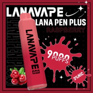LANA一次性9000口-覆盆子-scaled-1-300x300 LANA PEN PLUS 9000口拋棄式電子煙|15ml巨量儲油 3%丁鹽 Mesh網芯,台灣現貨正品快速出貨