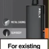 RELX悅刻x-box-16000口拋棄式電子煙-黑色主機 RELX 悅刻 X-BOX 16000口 換彈拋棄式電子煙套裝|12W-16W雙段功率調節 Mesh網狀芯 3%丁鹽,台灣現貨正品快速出貨
