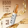 XIAOKE 梟客 8500口拋棄式電子煙｜8.5ml儲油量 3%丁鹽 支援Type-C充電，台灣現貨正品快速出貨