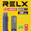 RELX 悅刻 Creator積木 7000口 拋棄式電子煙套裝｜含主機 入門套裝 6ml儲油倉 3%丁鹽綿密口感，台灣現貨正品快速出貨